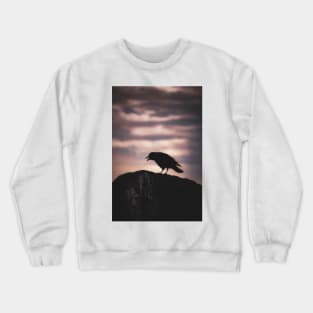 Crow silhouette Crewneck Sweatshirt